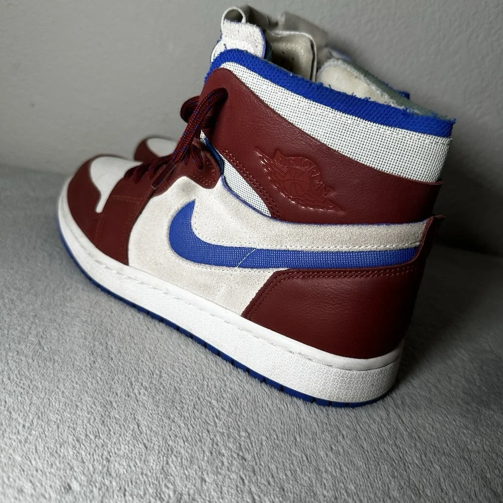 NIKE ‎ Air Jordan 1 Zoom Air CMFT Royal Redstone CT0979104 Mens 9.5